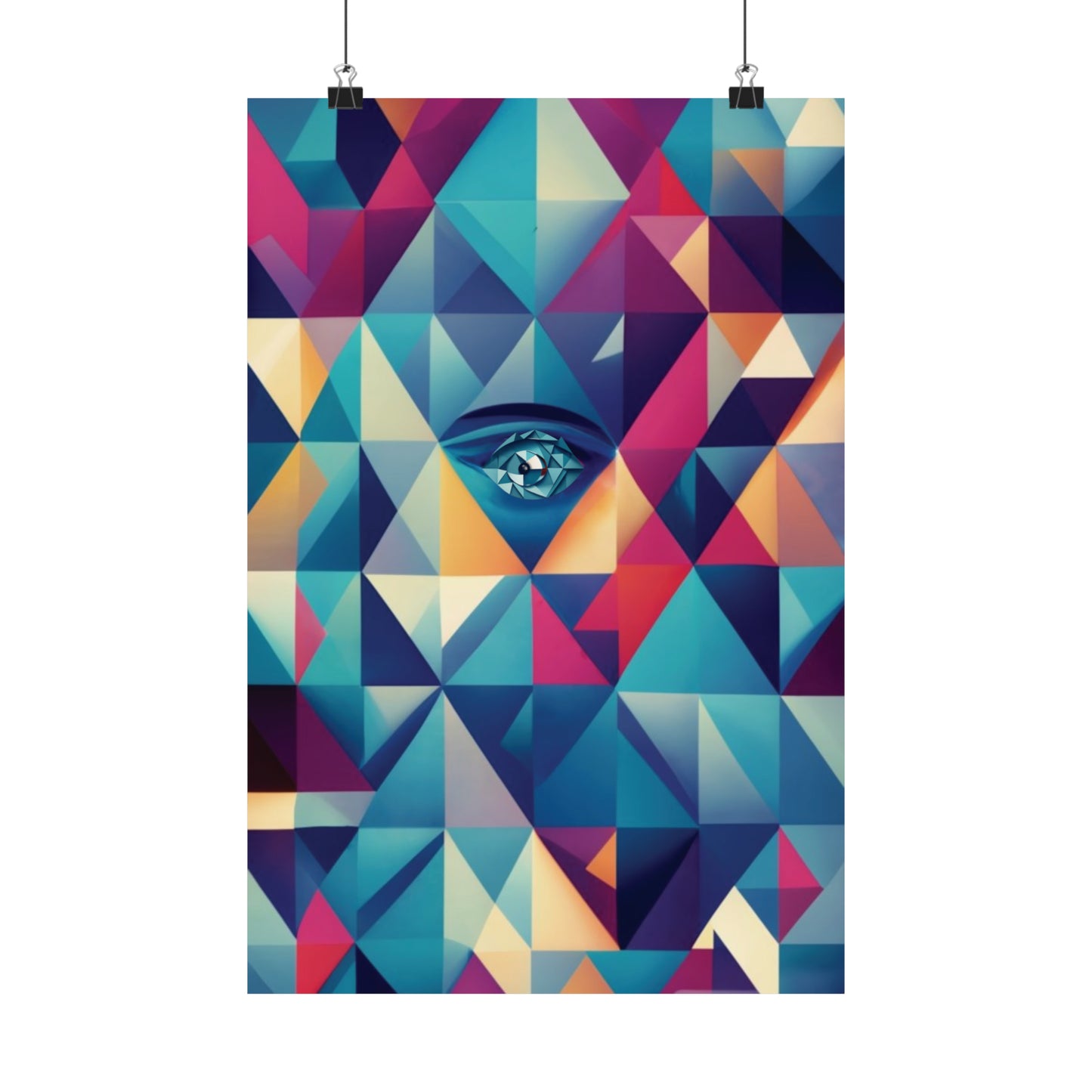 963 Hz Frequency Art - Connecting With The Source of Creation - Museum Grade Matte Vertical Posters