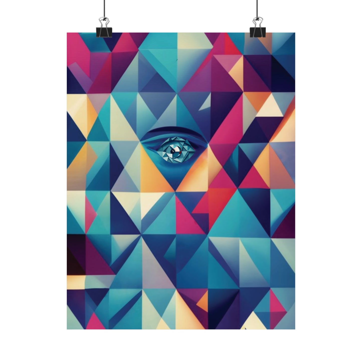 963 Hz Frequency Art - Connecting With The Source of Creation - Museum Grade Matte Vertical Posters