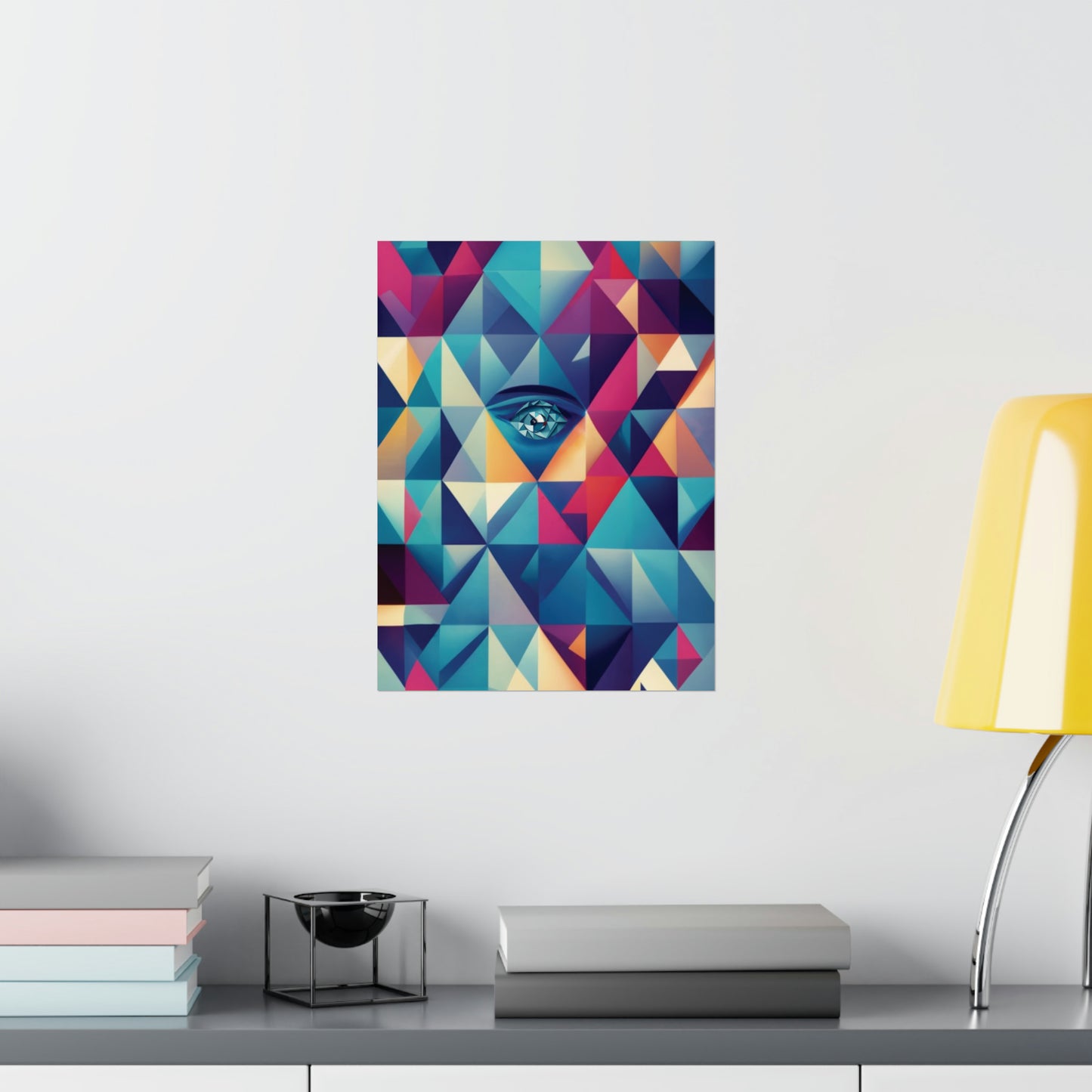 963 Hz Frequency Art - Connecting With The Source of Creation - Museum Grade Matte Vertical Posters