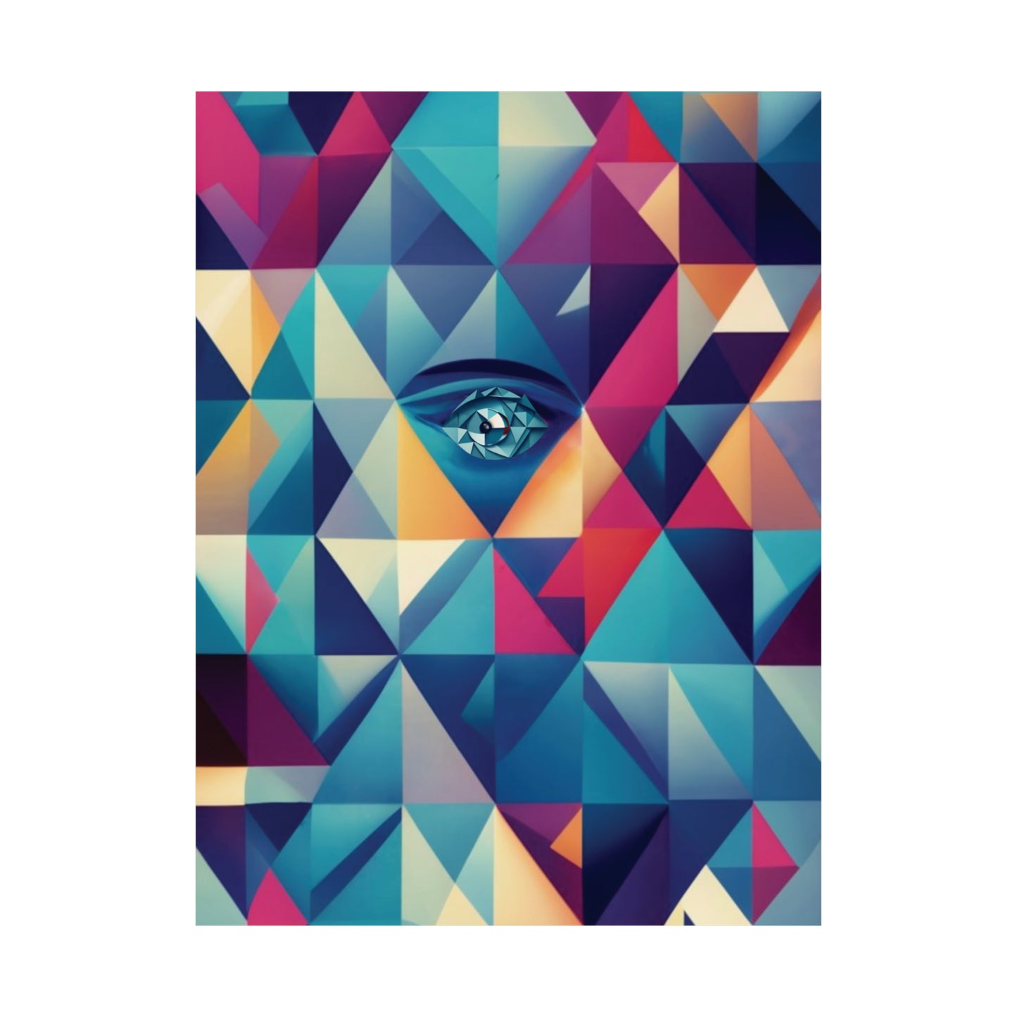 963 Hz Frequency Art - Connecting With The Source of Creation - Museum Grade Matte Vertical Posters