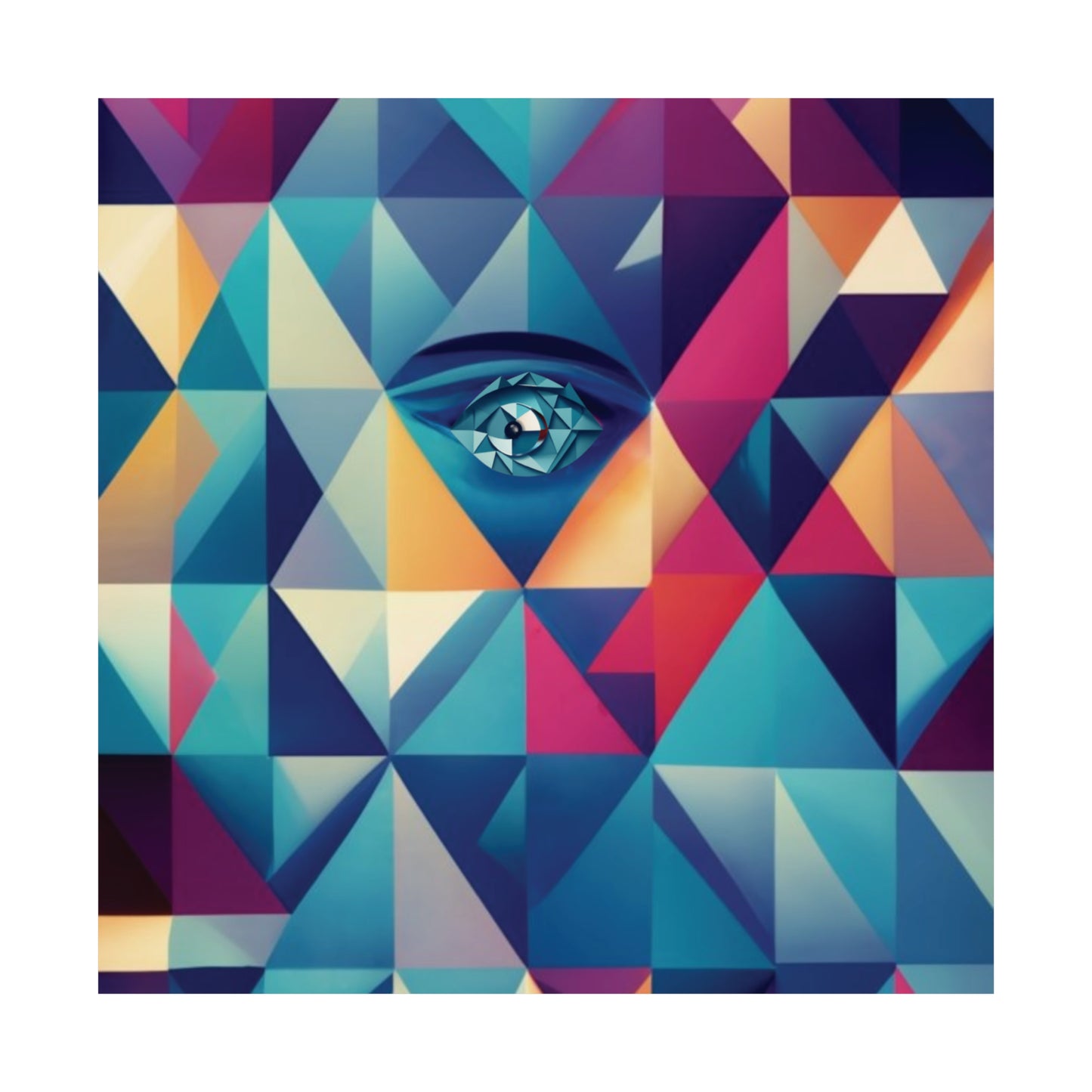 963 Hz Frequency Art - Connecting With The Source of Creation - Museum Grade Matte Vertical Posters