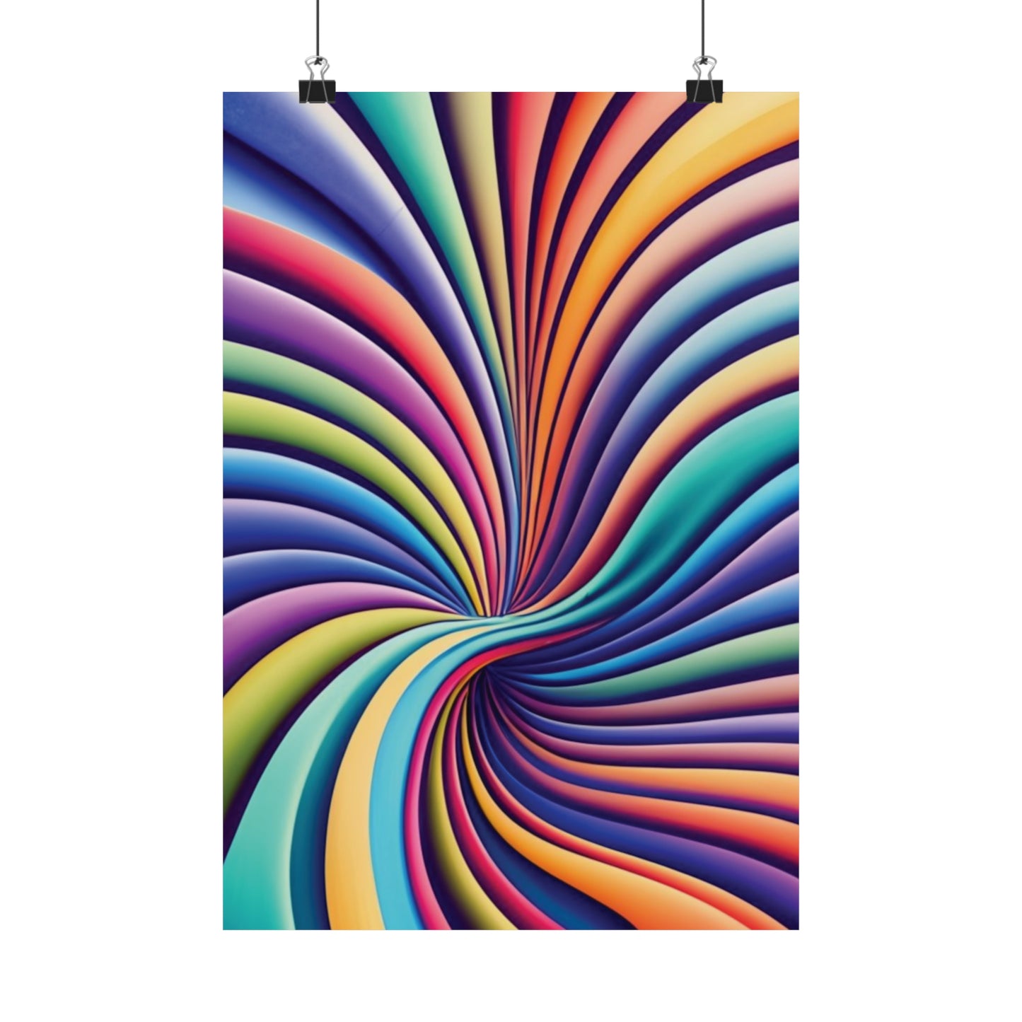 528 Hz Solfeggio Frequency Art - Emotional and Physical Healing - Museum Grade Matte Vertical Posters