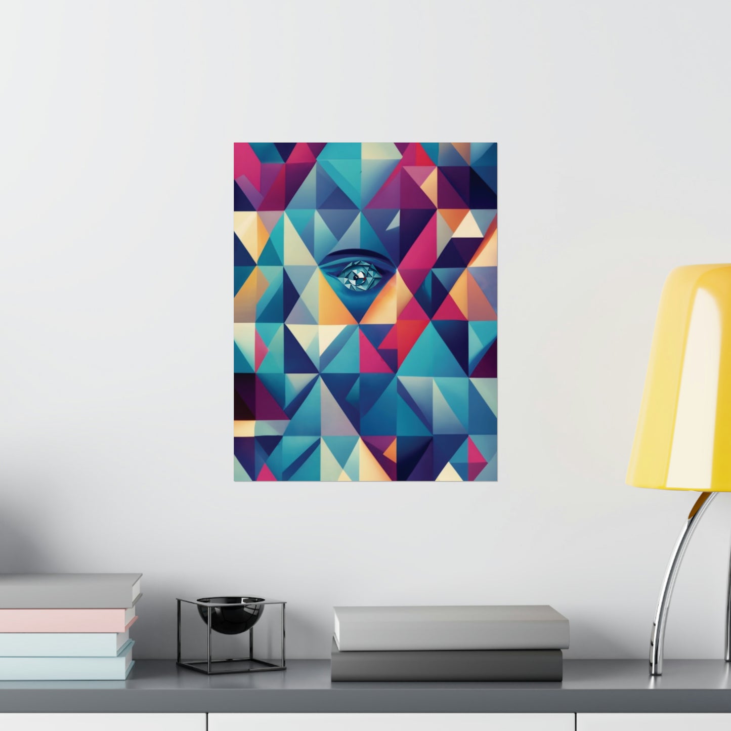 963 Hz Frequency Art - Connecting With The Source of Creation - Museum Grade Matte Vertical Posters