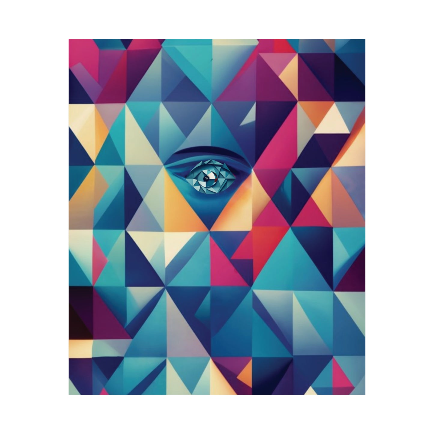 963 Hz Frequency Art - Connecting With The Source of Creation - Museum Grade Matte Vertical Posters