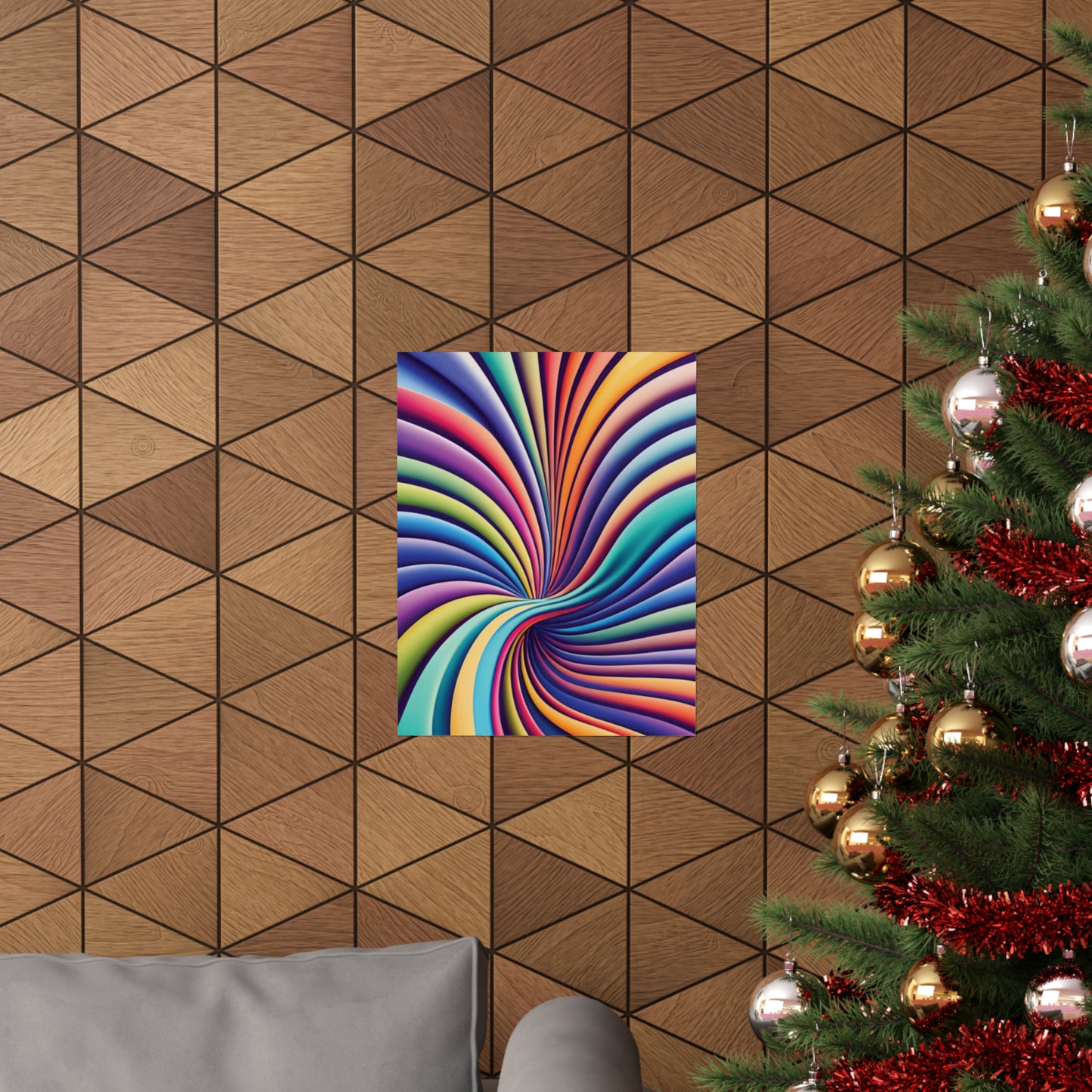 528 Hz Solfeggio Frequency Art - Emotional and Physical Healing - Museum Grade Matte Vertical Posters