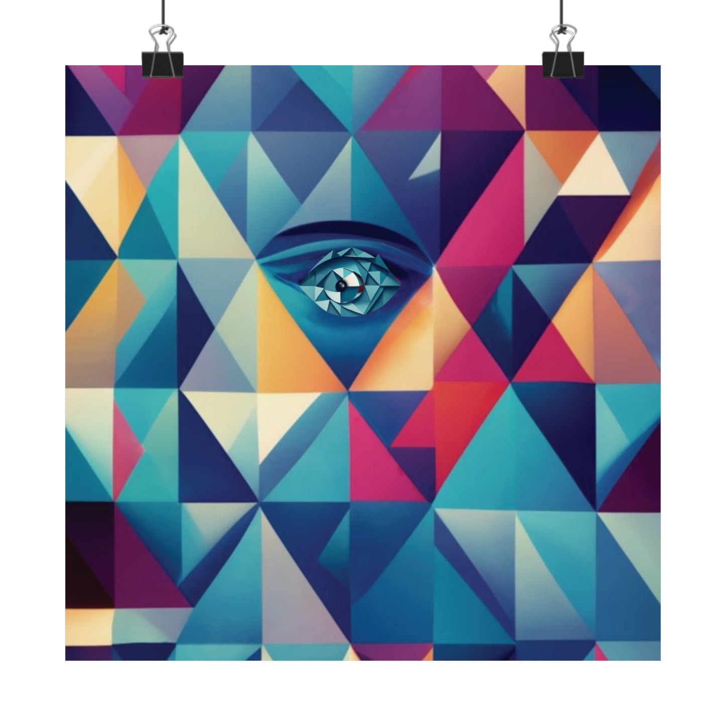 963 Hz Frequency Art - Connecting With The Source of Creation - Museum Grade Matte Vertical Posters