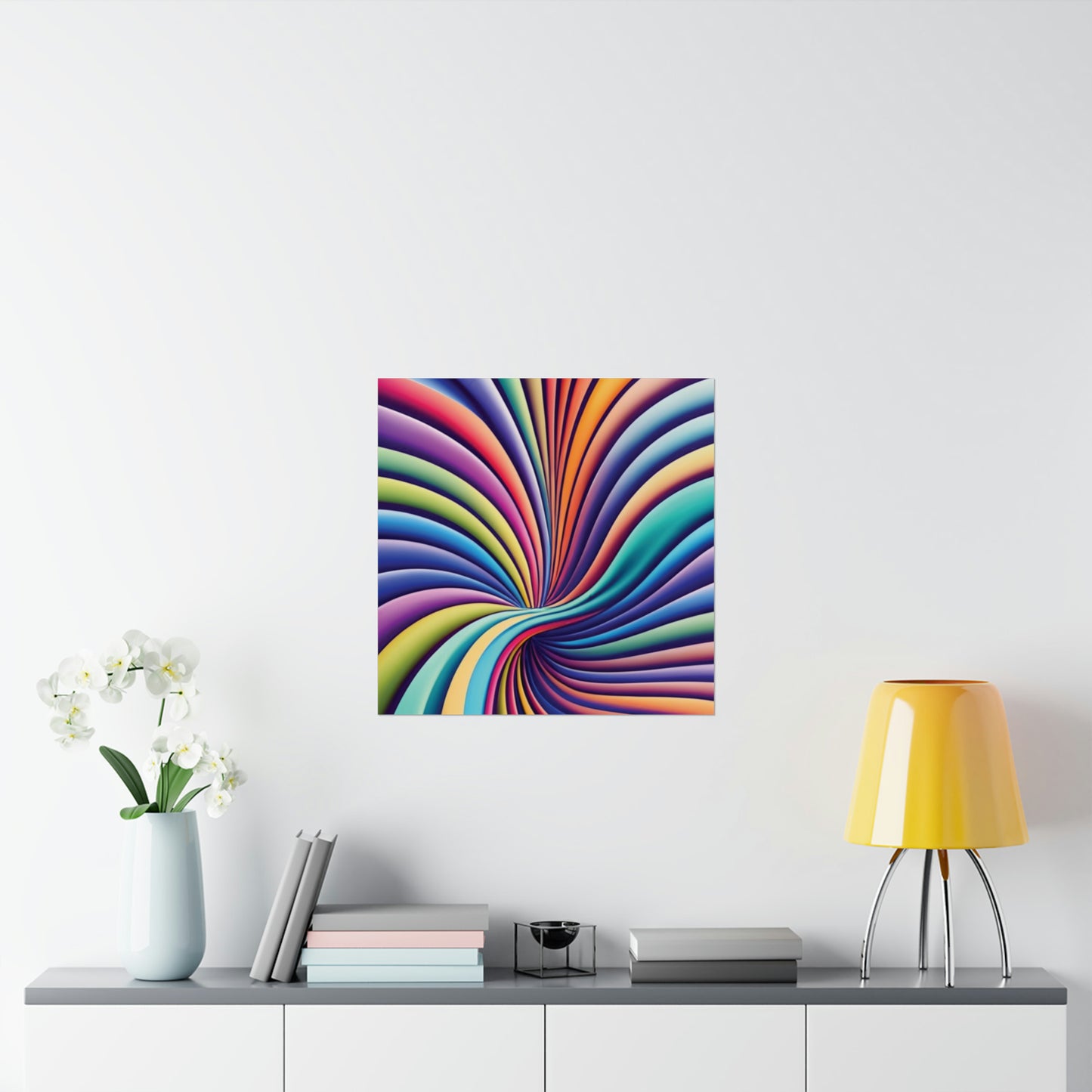 528 Hz Solfeggio Frequency Art - Emotional and Physical Healing - Museum Grade Matte Vertical Posters