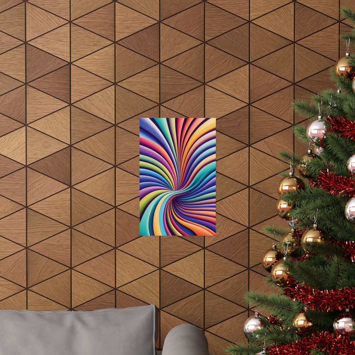 528 Hz Solfeggio Frequency Art - Emotional and Physical Healing - Museum Grade Matte Vertical Posters