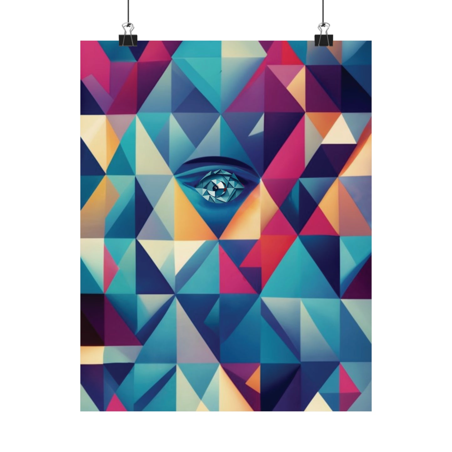 963 Hz Frequency Art - Connecting With The Source of Creation - Museum Grade Matte Vertical Posters