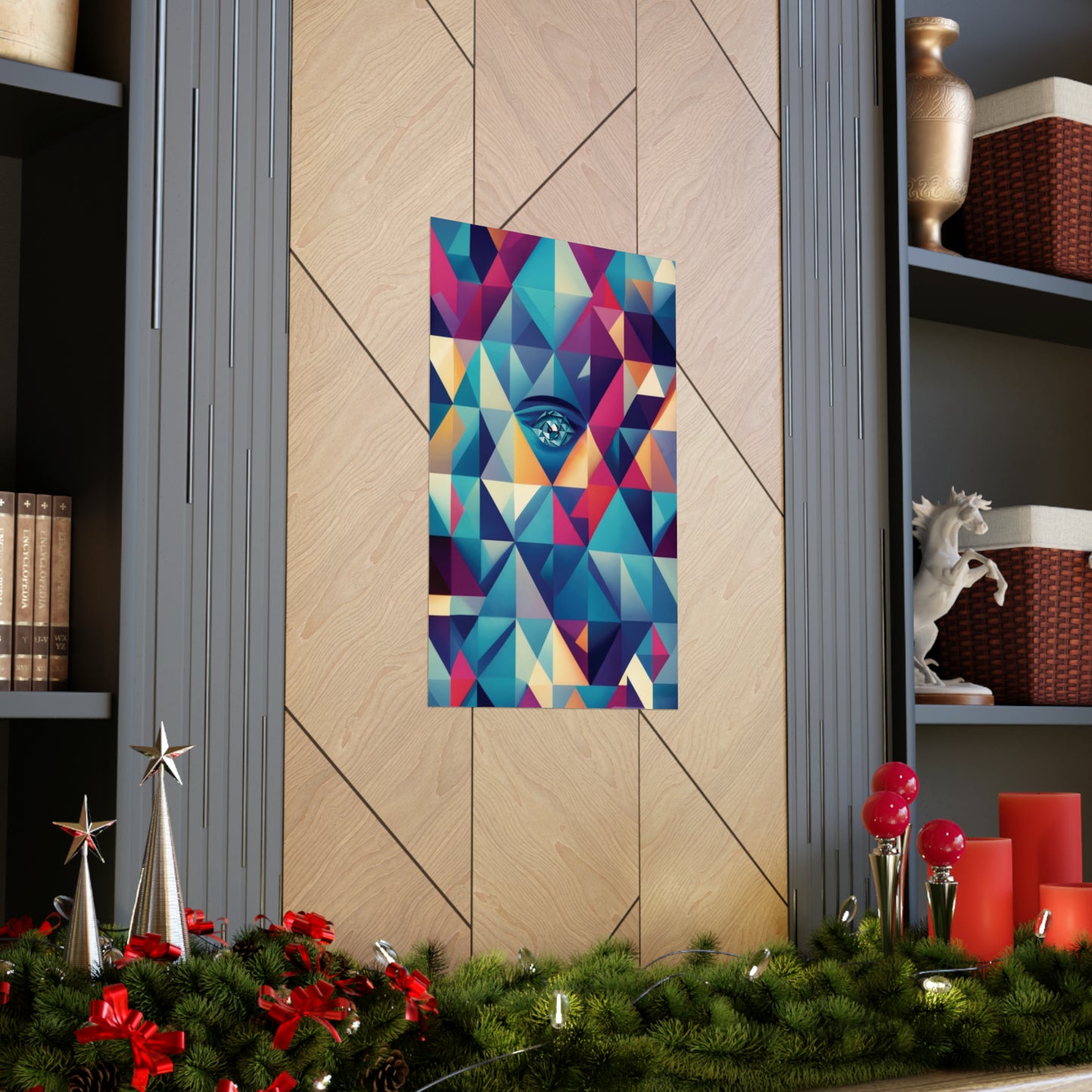 963 Hz Frequency Art - Connecting With The Source of Creation - Museum Grade Matte Vertical Posters