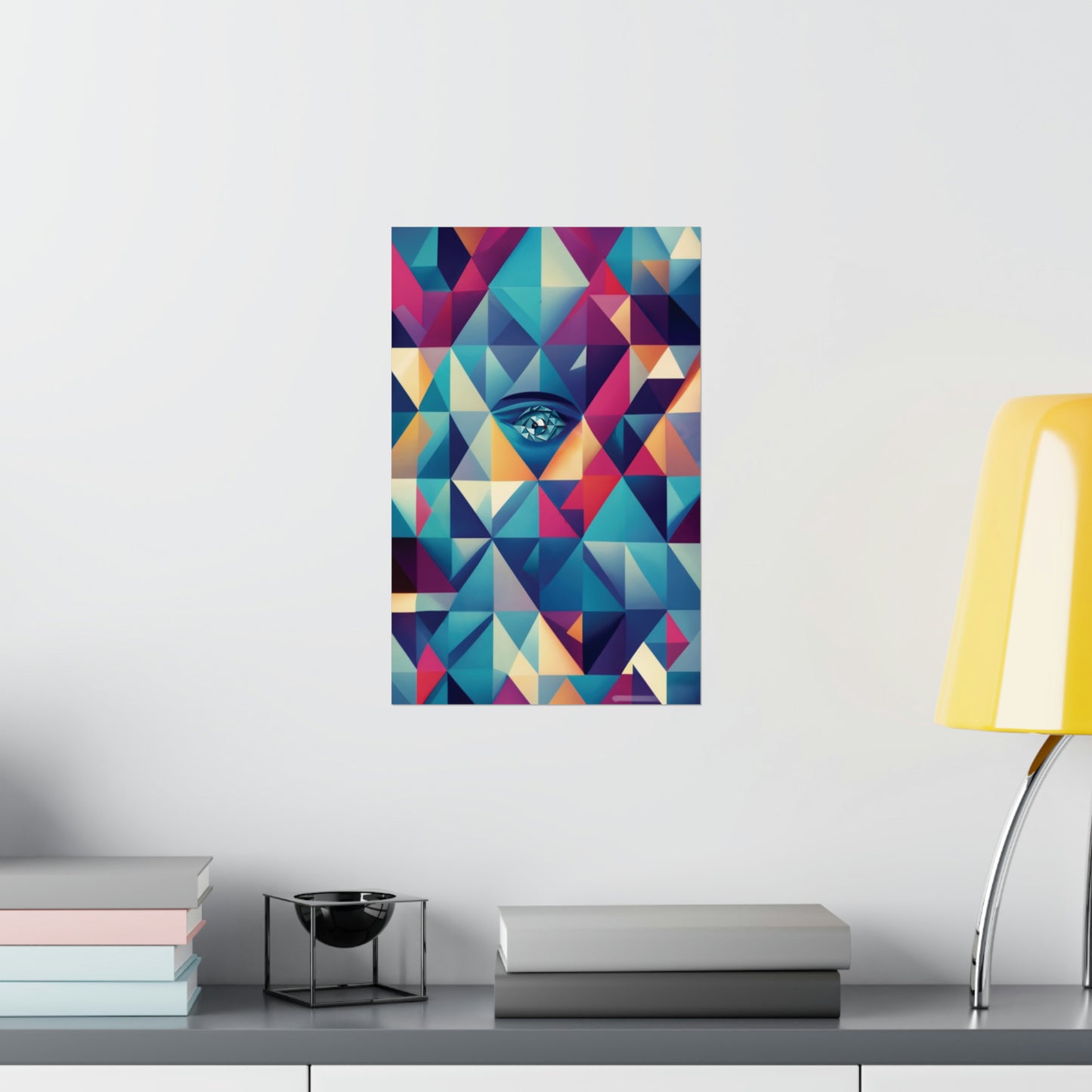 963 Hz Frequency Art - Connecting With The Source of Creation - Museum Grade Matte Vertical Posters