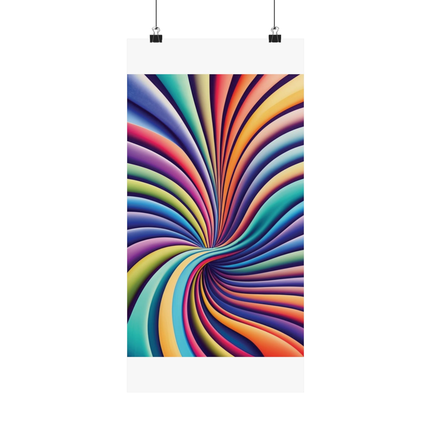 528 Hz Solfeggio Frequency Art - Emotional and Physical Healing - Museum Grade Matte Vertical Posters