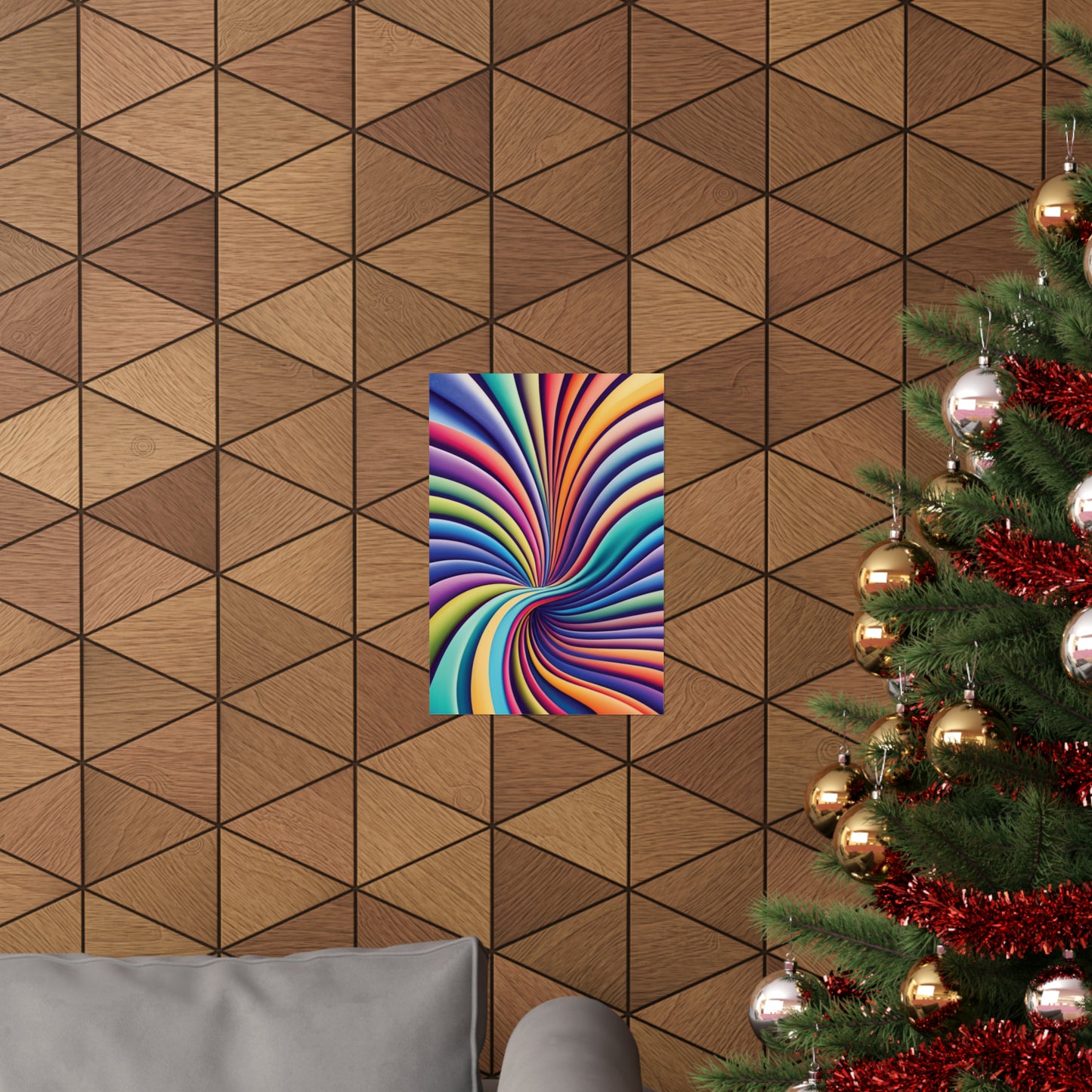 528 Hz Solfeggio Frequency Art - Emotional and Physical Healing - Museum Grade Matte Vertical Posters