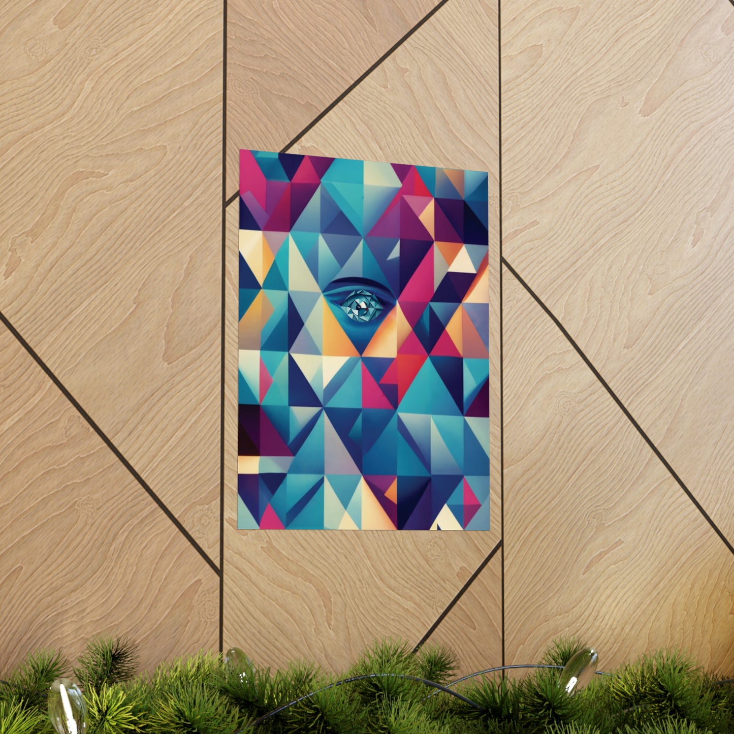 963 Hz Frequency Art - Connecting With The Source of Creation - Museum Grade Matte Vertical Posters