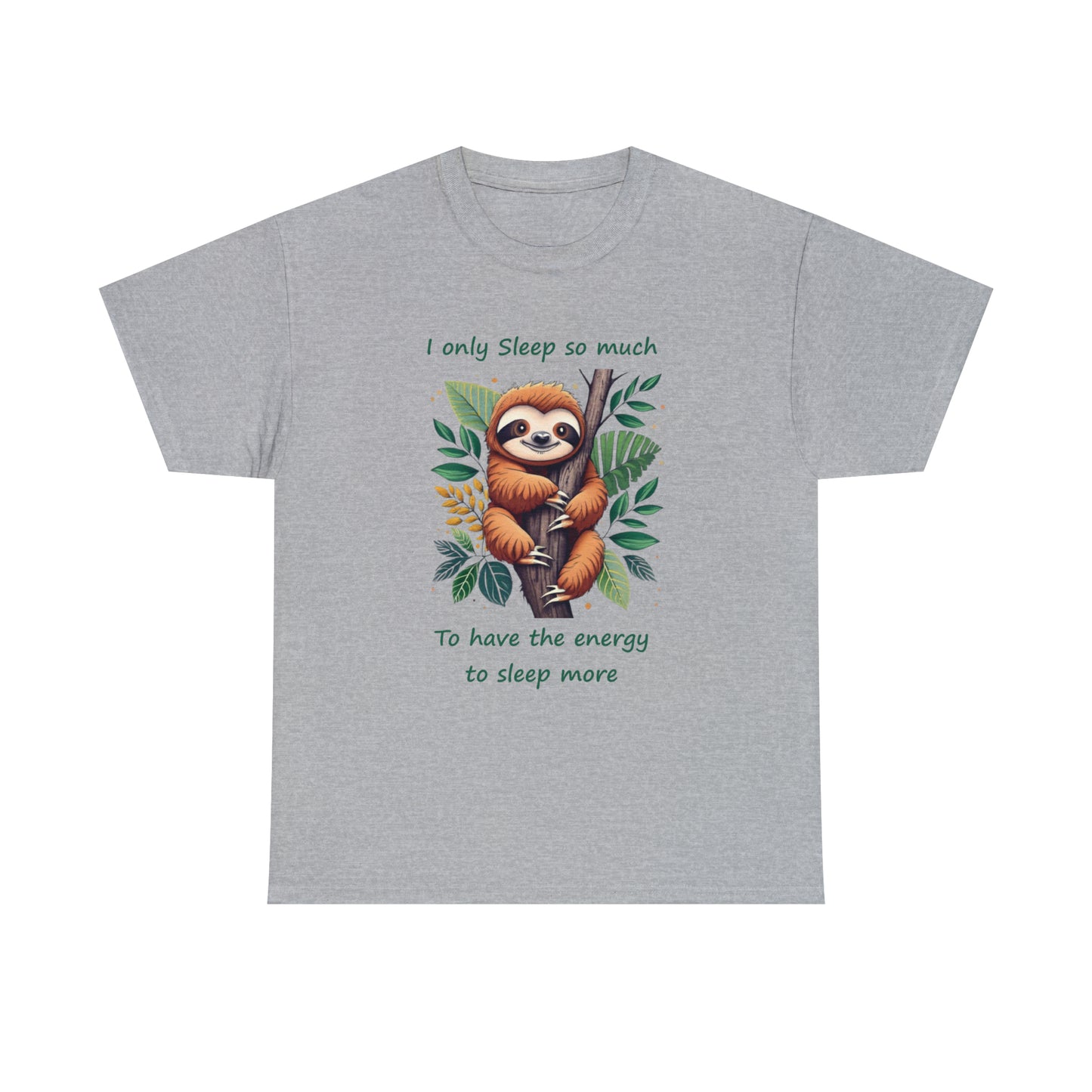 Fatigued Sloth Unisex Heavy Cotton Tee