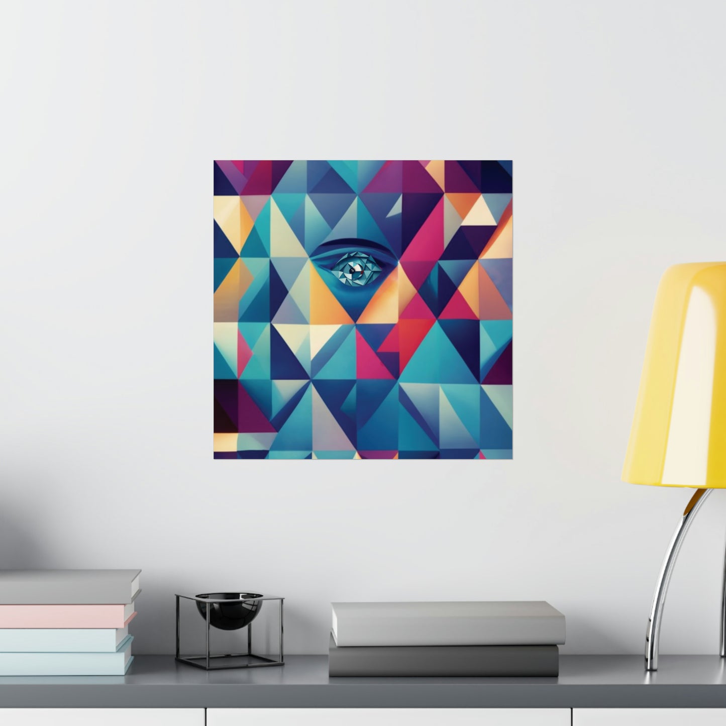 963 Hz Frequency Art - Connecting With The Source of Creation - Museum Grade Matte Vertical Posters