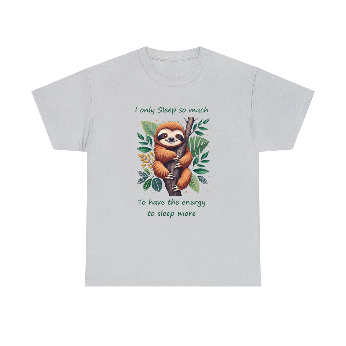 Fatigued Sloth Unisex Heavy Cotton Tee