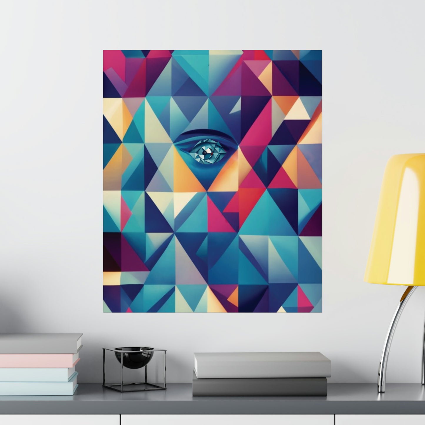 963 Hz Frequency Art - Connecting With The Source of Creation - Museum Grade Matte Vertical Posters