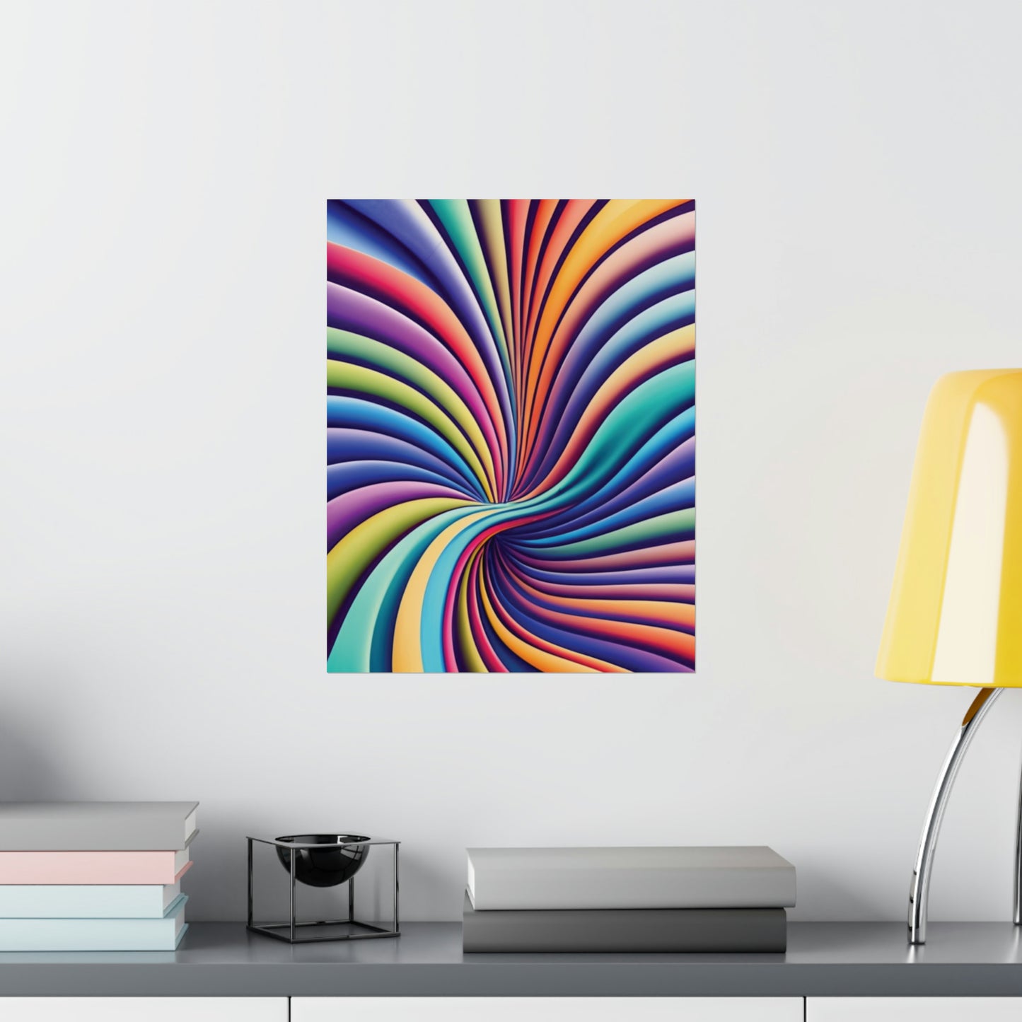 528 Hz Solfeggio Frequency Art - Emotional and Physical Healing - Museum Grade Matte Vertical Posters