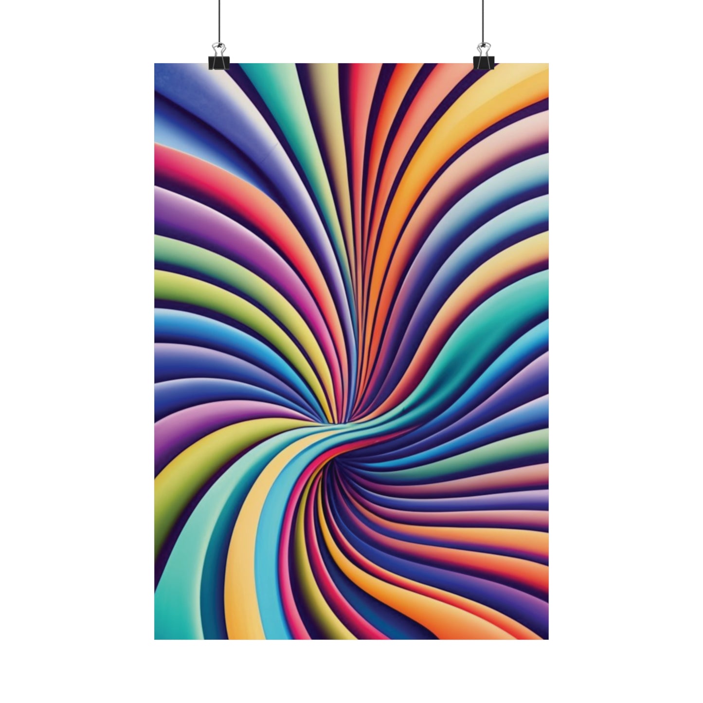 528 Hz Solfeggio Frequency Art - Emotional and Physical Healing - Museum Grade Matte Vertical Posters