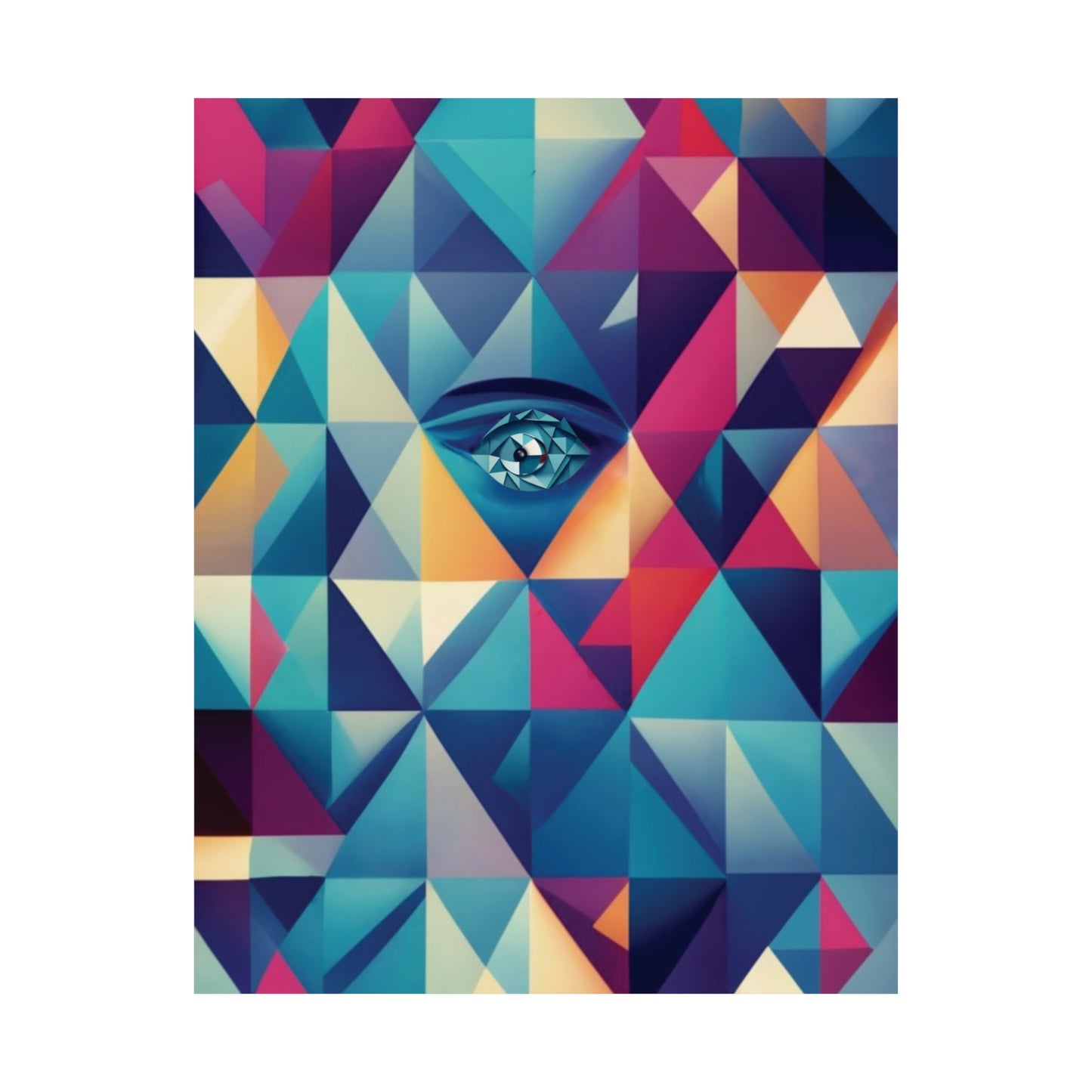 963 Hz Frequency Art - Connecting With The Source of Creation - Museum Grade Matte Vertical Posters