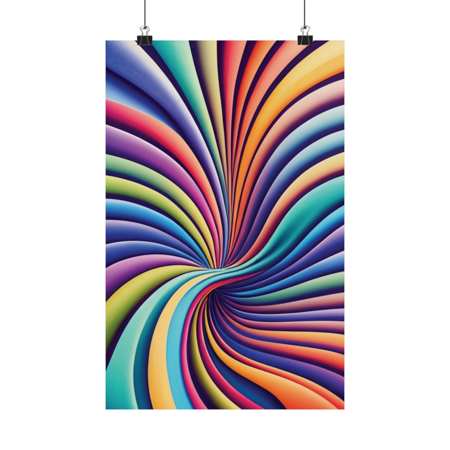 528 Hz Solfeggio Frequency Art - Emotional and Physical Healing - Museum Grade Matte Vertical Posters