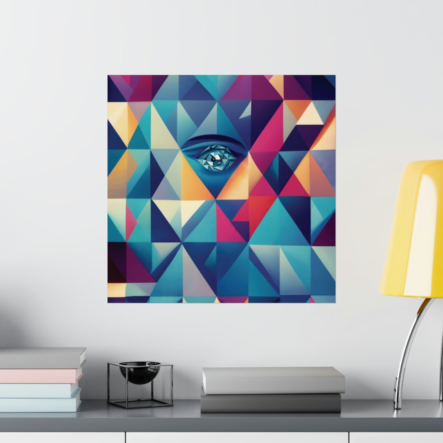 963 Hz Frequency Art - Connecting With The Source of Creation - Museum Grade Matte Vertical Posters