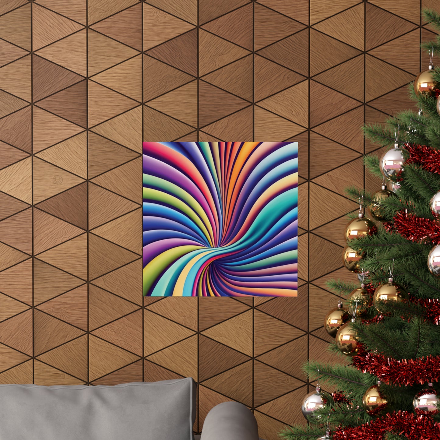 528 Hz Solfeggio Frequency Art - Emotional and Physical Healing - Museum Grade Matte Vertical Posters