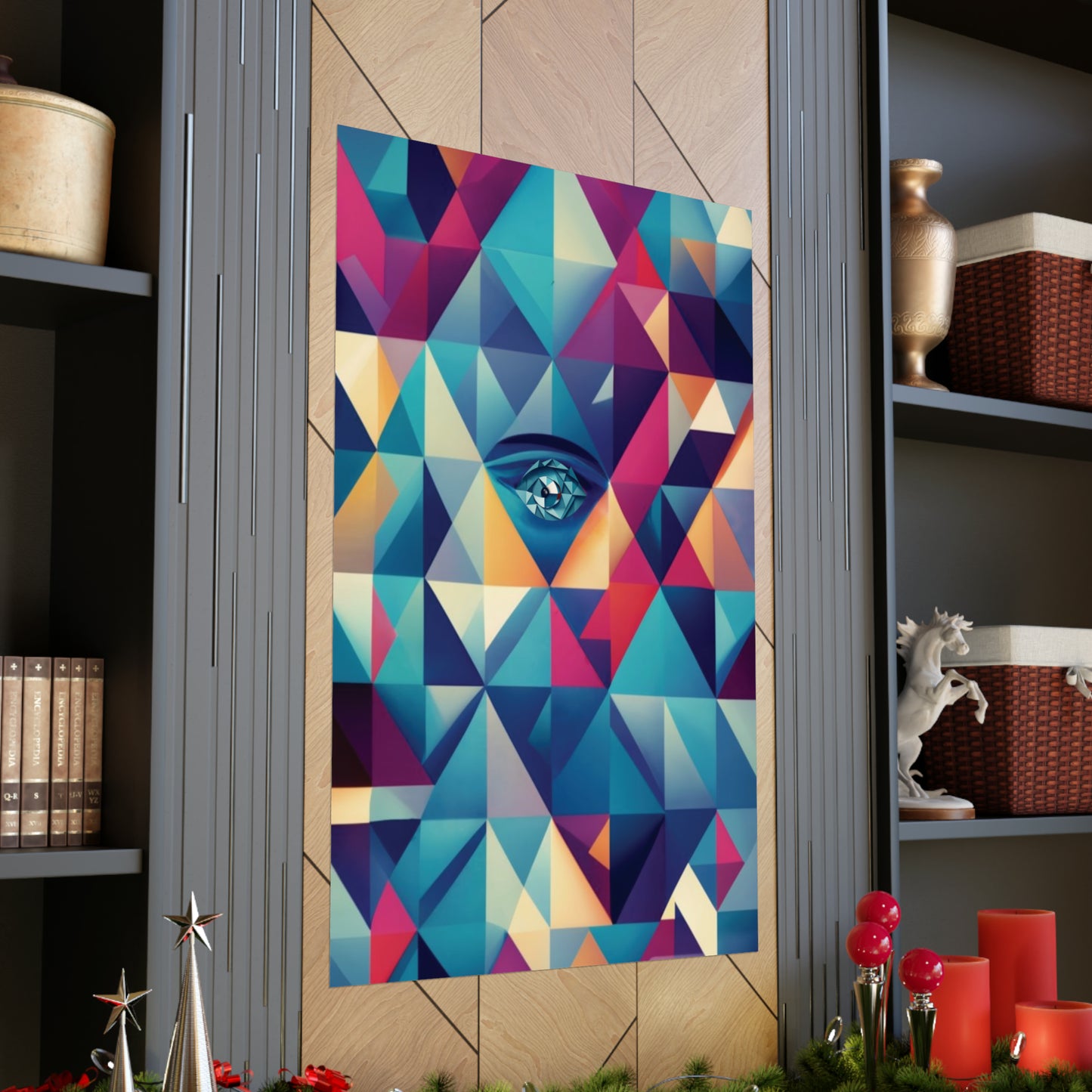 963 Hz Frequency Art - Connecting With The Source of Creation - Museum Grade Matte Vertical Posters