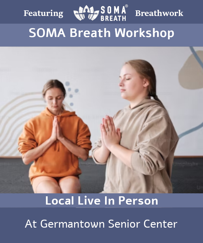 Guided Breathwork Meditation Workshop - SOMA Breath® - Live In Person