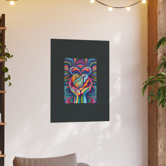 Self Love Frequency Artwork - Satin and Archival Matte Posters