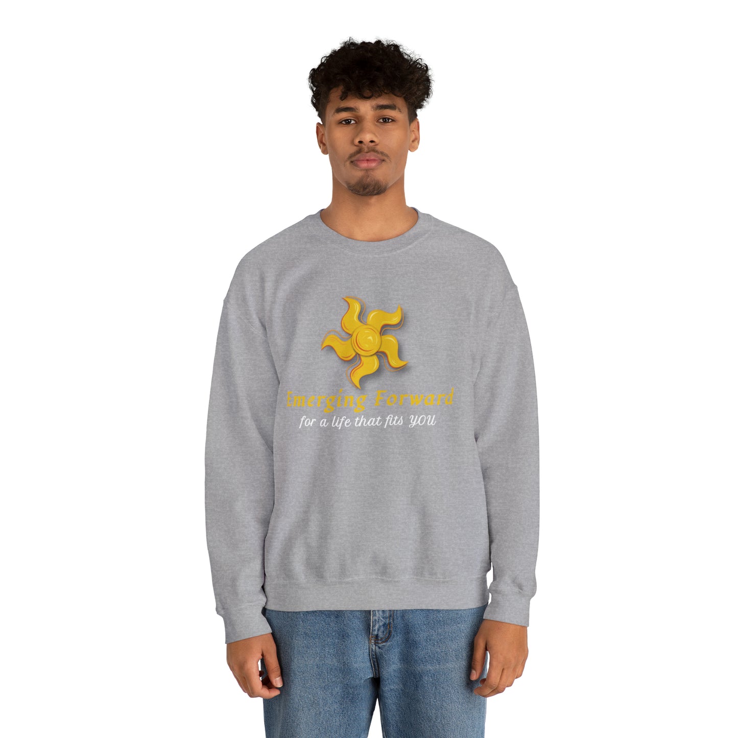 Emerging Forward Logo Unisex Heavy Blend™ Crewneck Sweatshirt