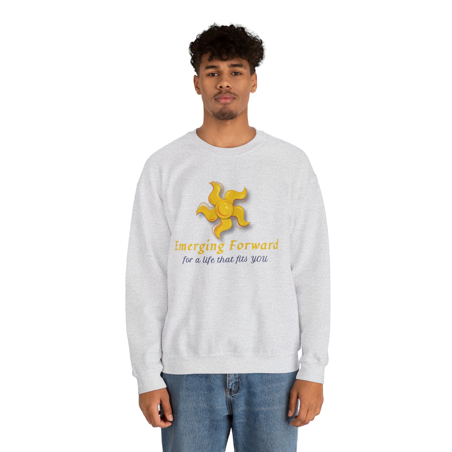 Emerging Forward Logo Unisex Heavy Blend™ Crewneck Sweatshirt