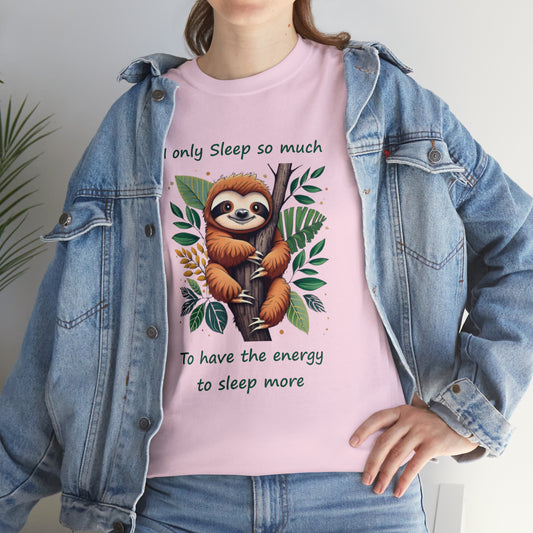 Fatigued Sloth Unisex Heavy Cotton Tee