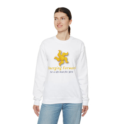 Emerging Forward Logo Unisex Heavy Blend™ Crewneck Sweatshirt