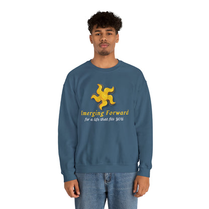 Emerging Forward Logo Unisex Heavy Blend™ Crewneck Sweatshirt