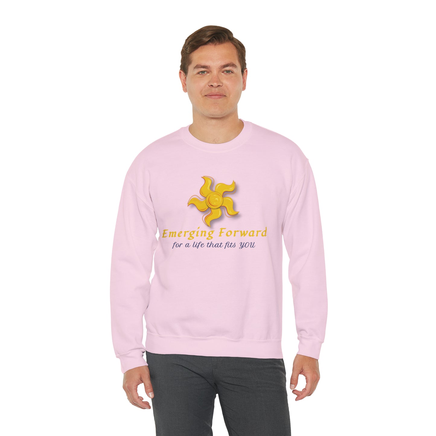 Emerging Forward Logo Unisex Heavy Blend™ Crewneck Sweatshirt